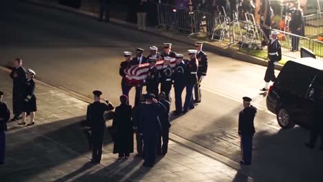 George-Hw-Bush-41St-President-Of-The-United-States-Funeral-Church-Of-St-Martins-Casket-Arrival-1