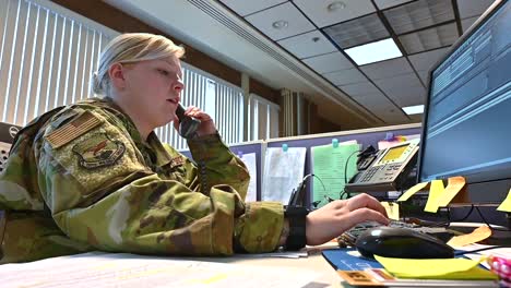 West-Virginia-National-Guard-Answer-Phones-At-A-Call-Center-Dedicated-To-Handling-The-Outbreak-Of-Coronavirus-Covid19-1