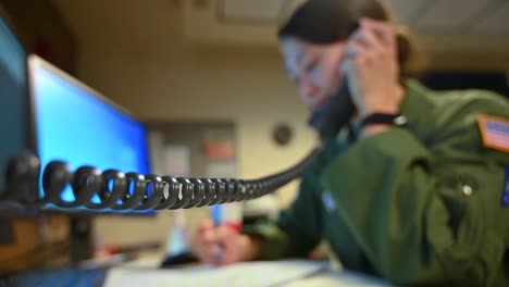 West-Virginia-National-Guard-Answer-Phones-At-A-Call-Center-Dedicated-To-Handling-The-Outbreak-Of-Coronavirus-Covid19-2