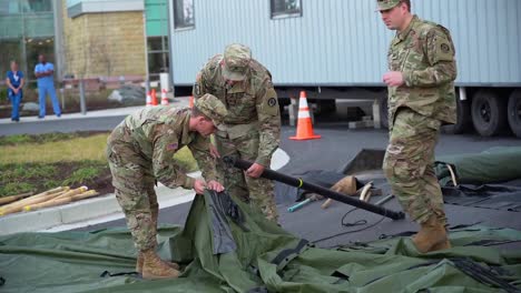 Maryland-Guard-Unit-Setup-Tent-For-Emergency-Triage-Outside-A-Hospital-During-Covid19-Coronavirus-Outbreak-Epidemic