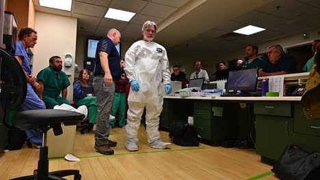 National-Guard-Troops-From-West-Virginia-Chemical-Biological-Radiological-Nuclear-And-High-Yield-Explosive-Battalion-Assist-In-Coronavirus-Covid19-Readiness-At-Cabell-Huntington-Hospital-2