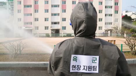 South-Korea-Takes-Aggressive-Action-Against-The-Coronavirus-Covid19-Virus-Pandemic-Outbreak-By-Spraying-Of-Disinfectant-3