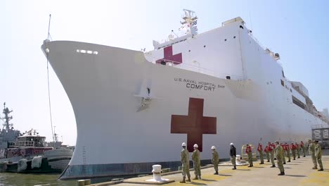 Us-Navy-Hospital-Ship-Comfort-Docked-In-New-York-Harbor-To-Fight-The-Coronavirus-Covid19-Virus-Outbreak-1