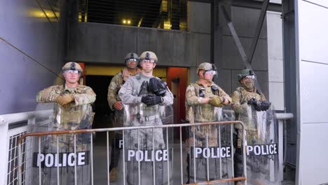 Georgia-National-Guard-Oversee-Street-Protesters-During-The-George-Floyd-Black-Lives-Matter-Protests-In-Atlanta