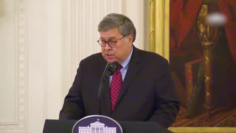 Us-President-Donald-Trump-And-Attorney-General-Bill-Barr-Discuss-Initiation-Of-Operation-Legend