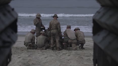 Us-Marines-Practice-An-Assault-Amphibious-Vehicle-Landing-At-Red-Beach-Camp-Pendleton-California-3