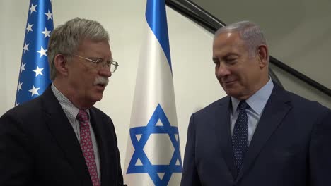 Us-National-Security-Advisor-John-Bolton-Meets-Isreali-Prime-Minister-Benjamin-Netanyahu-In-Jerusalem-Isreal-1