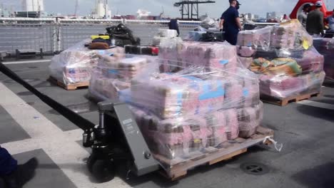 A-Coast-Guard-Cutter-Offloads-More-than-30000-Pounds-Of-Marijana-And-Cocaine-Interdicted-In-the-Caribbean