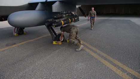 386th-Expeditionary-Aircraft-Squadron-Maintaining-An-Mq9-Reaper-Drone-At-Ali-Salem-Air-Base-In-Kuwait