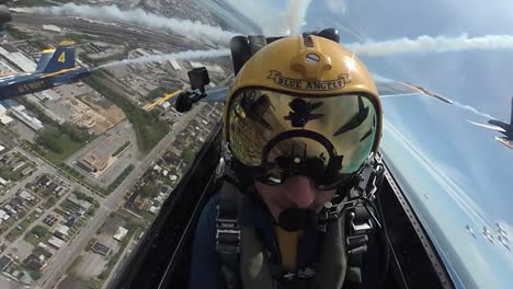 Aerial-From-the-Cockpit-Of-A-Navy-Blue-Angel-Flying-In-Formation-Honoring-Covid-19-Responders-Baltimore-Md