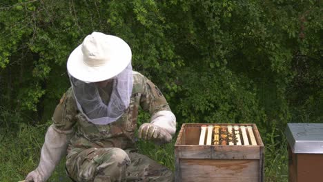 Know-Your-Military-Video-Of-Army-Soldier-Learning-Beekeeping-As-A-Hobby-During-Covid19-In-Ansbach-Germany