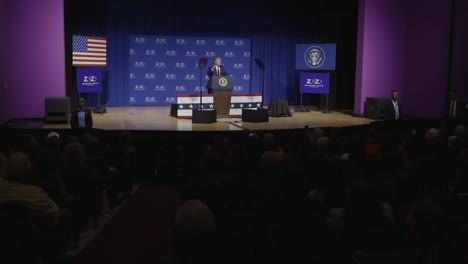 United-States-President-Donald-Trump-Speaks-To-the-Second-Step-Presidential-Justice-Forum