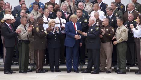 Us-President-Donald-Trump-Honors-Law-Enforcement-By-Hosting-A-Group-Of-Sheriffs-From-Around-the-Country