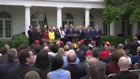 United-States-President-Donald-Trump-Signs-the-Va-Mission-Act-Of-Into-Law-In-A-Rose-Garden-Ceremony