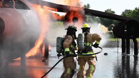 Air-Force-First-Sargents-Train-With-the-2Nd-Civil-Engineering-Squadron-Fire-Department-At-Barksdale-Air-Force-Base-La