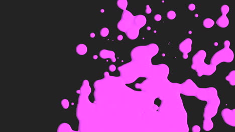 Animation-motion-abstract-purple-liquid-spots-black-splash-background-3