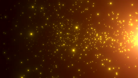 Movimiento-De-Partículas-De-Oro-Y-Estrellas-En-El-Fondo-Abstracto-De-La-Galaxia-2