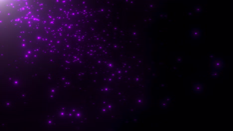 Motion-purple-particles-and-stars-in-galaxy-abstract-background-3