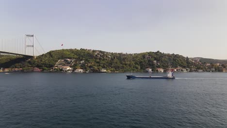 Sea-Transportation-Ship-Drone-View