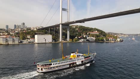 Ferry-Boat-Istanbul-Bridge