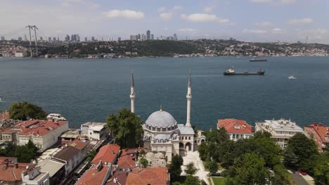 Luftaufnahme-Beylerbeyi-Moschee-Istanbul