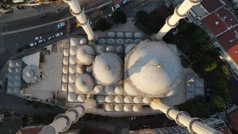 Aerial-View-Islamic-Mosque-Dome
