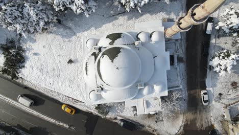 Aerial-Drone-Winter-Snow-Mosque
