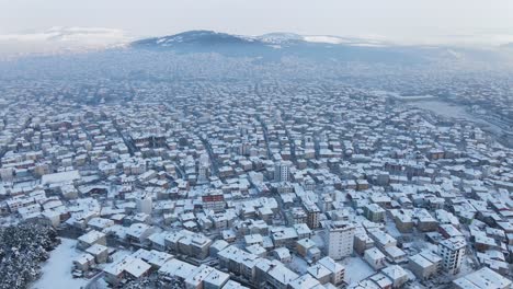 Aerial-Urban-City-Winter-Snow