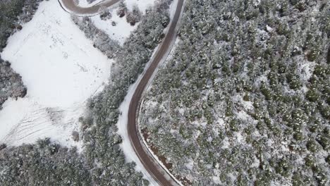 Frozen-Trees-Winter-Road-Aerial-View-1