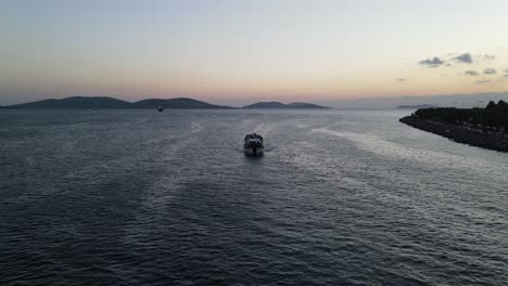 Ferryboat-Sea-Aerial-View