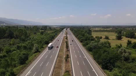 Conducir-Coche-Drone-Timelapse