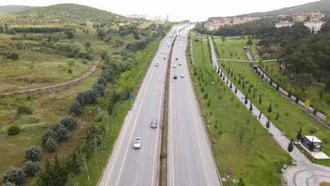 Drone-Aerial-View-Cars-Traffic