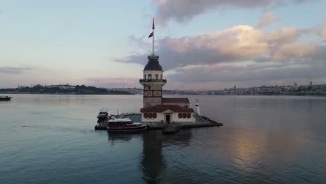 Jungfernturm-Istanbul-Luftaufnahme-Aerial