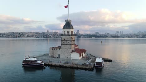 Jungfernturm-Istanbul-Luftaufnahme