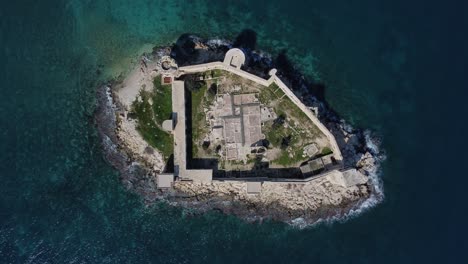 Historical-Island-Castle-Aerial-Drone