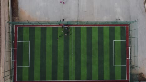 Aerial-View-Of-Children-Astroturf