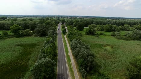 Rural-Road-Traffic-Aerial-Drone