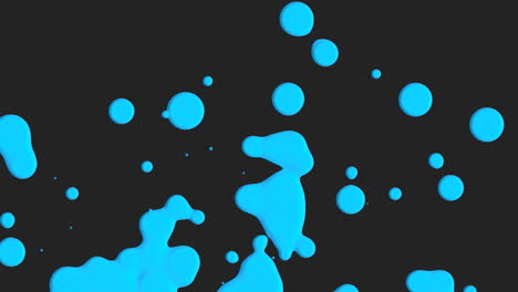 Animation-motion-abstract-blue-liquid-spots