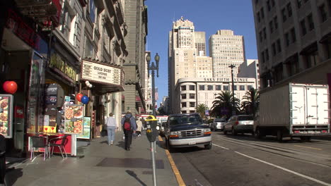 San-Francisco-Kalifornien-Menschen-Auf-Bürgersteig