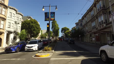 San-Francisco-California-Tráfico-Stop-And-Go