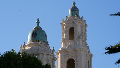 San-Francisco-Kalifornien-Turm-Und-Kuppel-Der-Mission-Dolores-Basilica