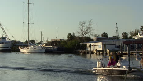 Florida-Tarpon-Springs-boat-with-dogs