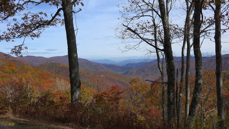 North-Carolina-zooms-on-distant-mountain-ridges