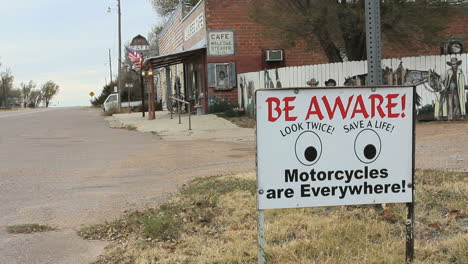 Oklahoma-Be-Aware-sign