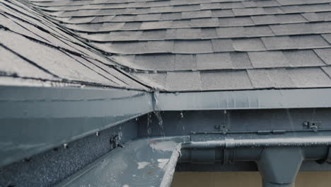 Regenablauf-In-Dachrinnen-Auf-Dem-Dach-Des-Hauses-3
