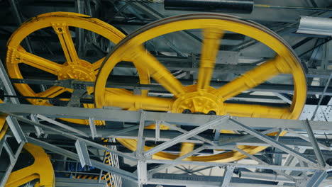 Huge-wheels-of-the-internal-mechanism-of-a-funicular