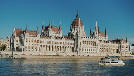 River-Cruise-On-The-Danube---Sailing-Past-The-Parliament-Building-At-Sunset-1