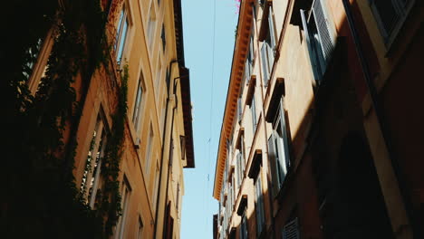 Beautiful-Narrow-Street-In-The-Old-Part-Of-Rome-Italy-1