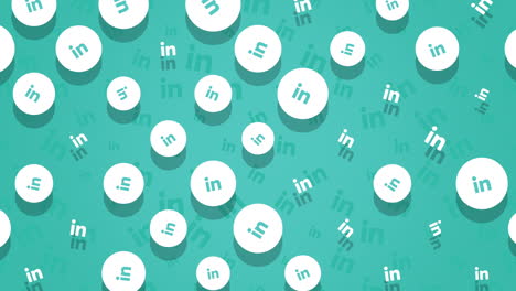 Social-LinkedIn-icons-pattern-on-network-background