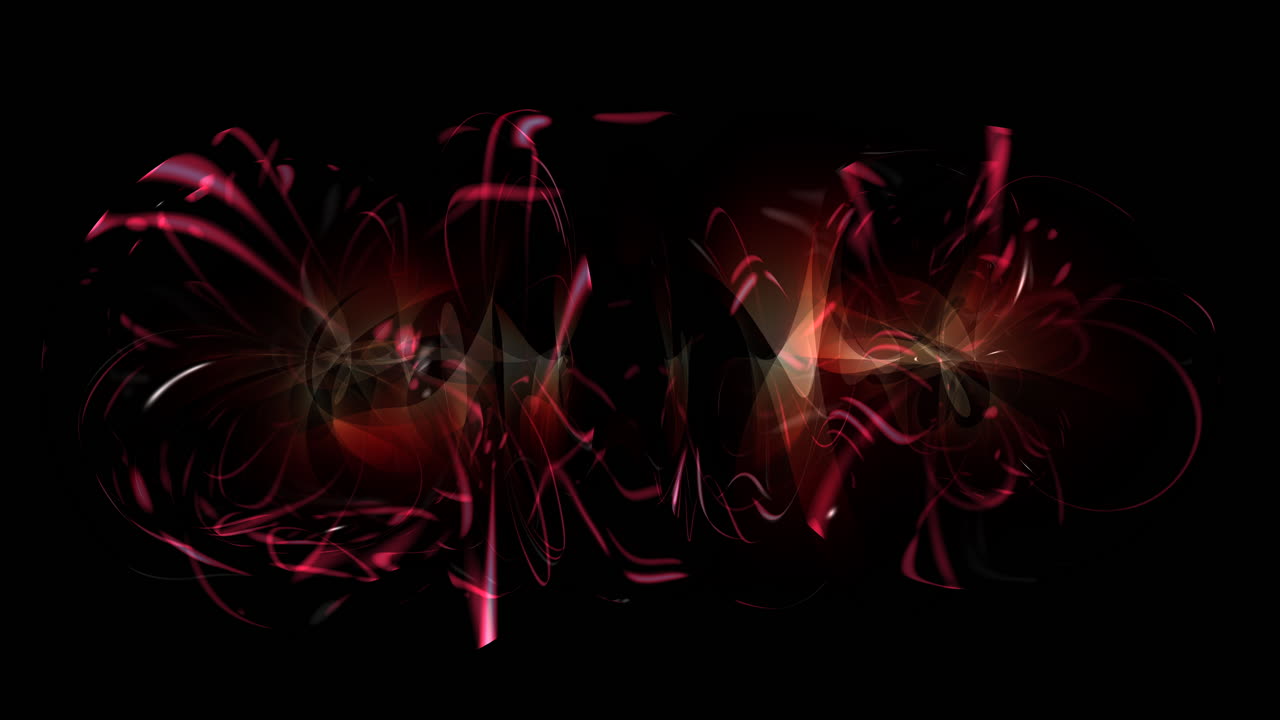 Premium stock video - Waving red psychedelic dark physical smoke on ...